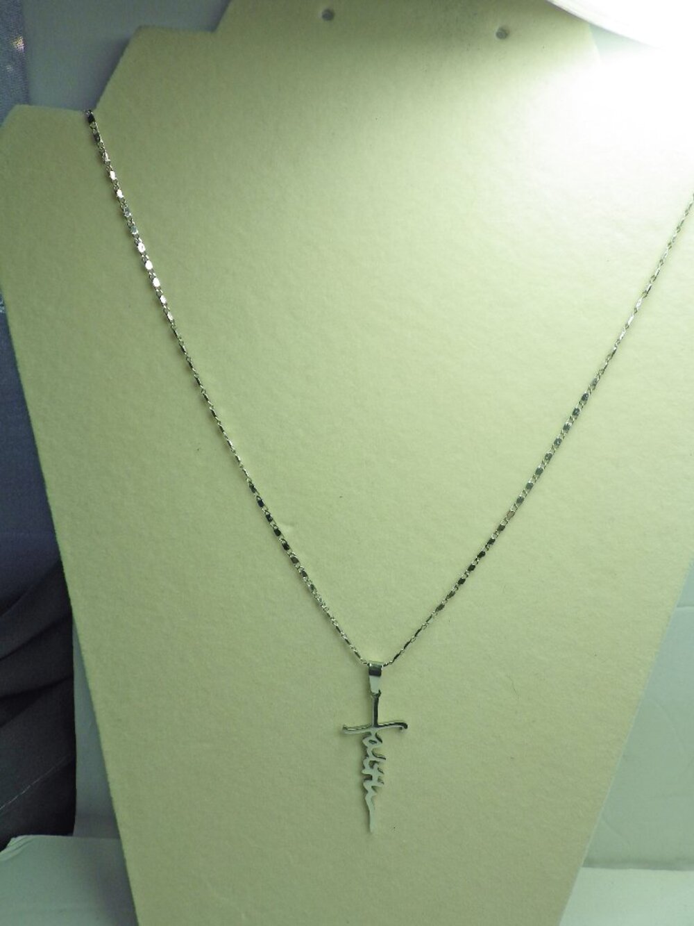 Faith Cross Necklace 714G2
